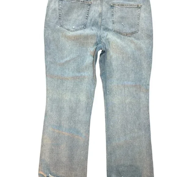 Lucky Brand Boyfriend Mid Rise Flare Ankle Jean | Size 20 - Picture 4 of 6